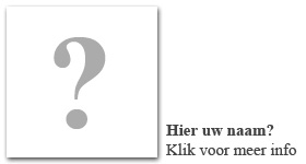 Sponsor worden? Klik hier